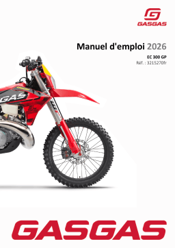 GASGAS EC 300 GP Manuel du propriétaire