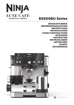 Ninja ES501EU Luxe kaffemaskin Manuel du propriétaire