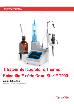 Thermo Fisher Scientific Orion Star T900 Series Titrators Manuel du propriétaire