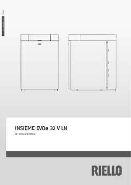 Riello INSIEME EVOe 32 V LN Manuel utilisateur