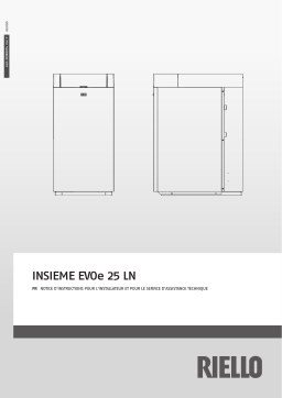 Riello INSIEME EVOe 25 LN Manuel utilisateur