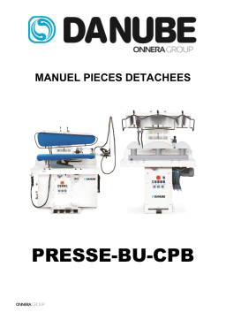 Danube PRESSE-BU-CPB Manuel utilisateur