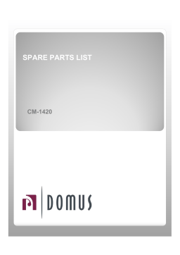 DOMUS CM-1420 Manuel utilisateur