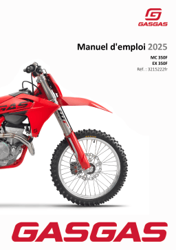 GASGAS MC 350F Manuel du propriétaire