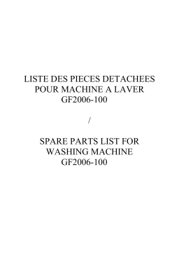 Danube GF2006-100 Manuel utilisateur