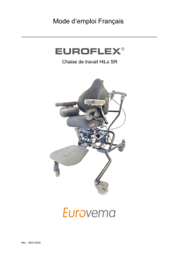 Eurovema Work Chair HiLo SR Manuel utilisateur
