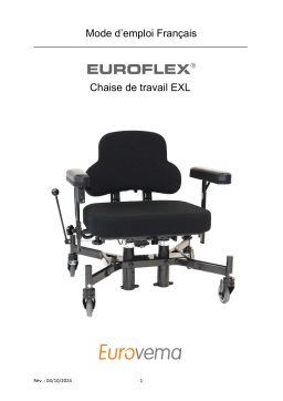 Eurovema Work Chair EXL Manuel utilisateur