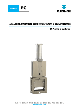 Orbinox BC Manuel utilisateur