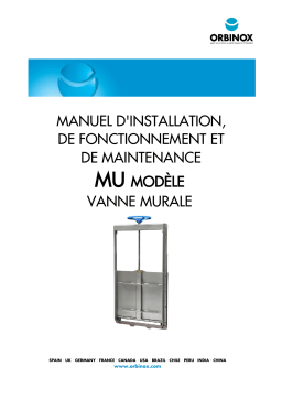 Orbinox MU Manuel utilisateur