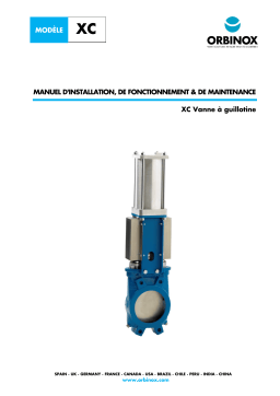 Orbinox XC Manuel utilisateur