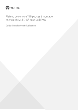 Vertiv 15.6” LCD Console Tray Manuel utilisateur