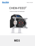 Blue-White MD3 Manuel utilisateur