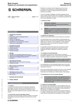schmersal ESS32S1 Mode d'emploi