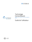Steris Connectassure Technology Mode d'emploi