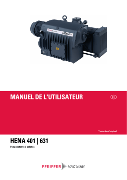 Pfeiffer Hena 401 | Hena 631 Mode d'emploi