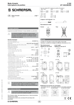schmersal T4V7H 336-11YR Mode d'emploi