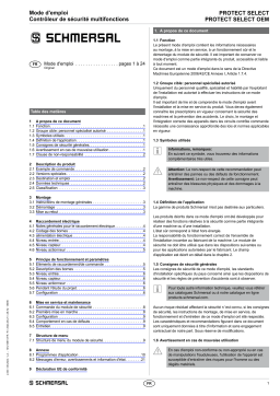 schmersal PROTECT-SELECT-CC Mode d'emploi