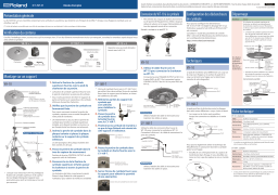 Roland 4CY-4WT-01 Manuel du propriétaire