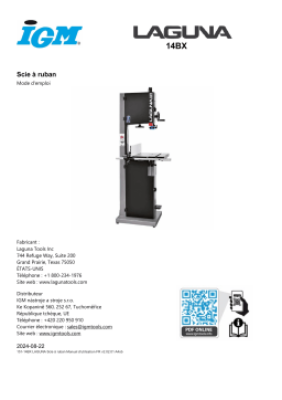IGM 151-14BX Manuel du propriétaire