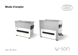 W&H U-Son Mode d'emploi