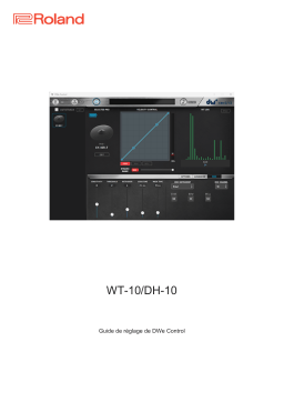 Roland DH-10 Mode d'emploi