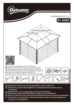 Outsunny 0865 Guide d'installation