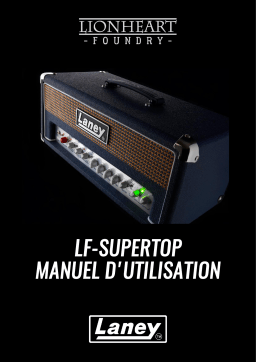 Laney LF-SUPERTOP Manuel utilisateur