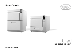 W&H Thed (RID-300 2025) Mode d'emploi