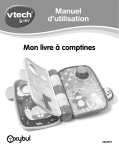 Oxybul Mon livre de comptines Mode d'emploi