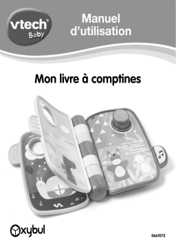 Oxybul Mon livre de comptines Mode d'emploi