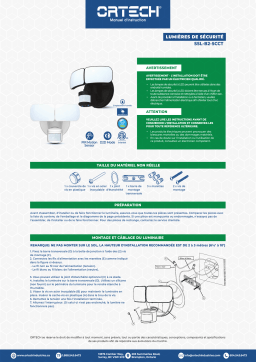 Ortech SSL-B2-5CCT Manuel utilisateur