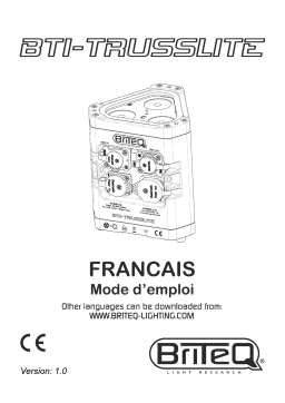 Briteq BTI-TRUSSLITE Manuel du propriétaire