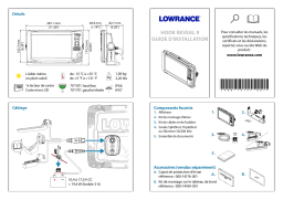 Lowrance HOOK Reveal 9 Guide d'installation