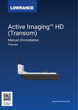 Lowrance Active Imaging HD (Transom) Transducer Installation manuel