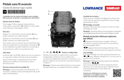 Simrad Advanced Wireless Foot Pedal Guide de démarrage rapide