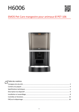 Emos : H6006 Mode d'emploi