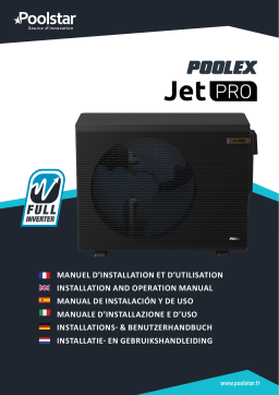 POOLSTAR Pompe à chaleur Poolex Jet Pro Manuel du propriétaire