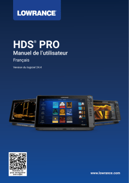 Lowrance HDS PRO Mode d'emploi