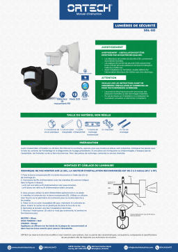 Ortech SSL-SO Manuel utilisateur