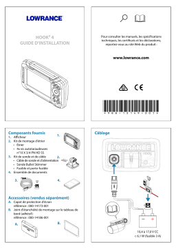 Lowrance HOOK² 4 Guide d'installation