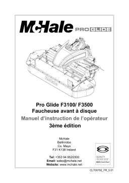 McHale CLT00792 Manuel utilisateur