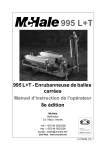 McHale 995 L+TSR Manuel utilisateur