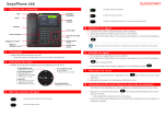 Enreach SwyxPhone L66 Guide de d&eacute;marrage rapide