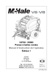 McHale V6760-V8960 Manuel utilisateur