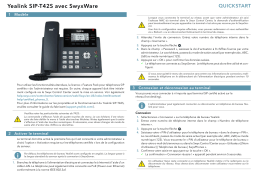 Enreach Yealink T42S Guide de démarrage rapide
