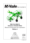McHale Twin Rotor Manuel utilisateur