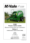 McHale F5500 Manuel utilisateur
