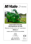 McHale CLT01283 Manuel utilisateur