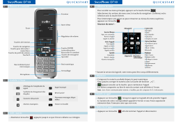 Enreach SwyxPhone D710 Guide de démarrage rapide