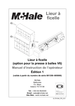 McHale Twiner Manuel utilisateur